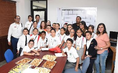 Visita Cabildo Infantil Dirección de Comunicación Social