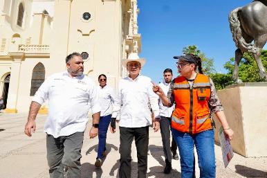 Gobernador Durazo recupera patrimonio histórico con entrega de segunda etapa de restauración de Catedral de Hermosillo