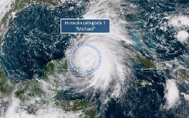 Michael se convierte en huracán
