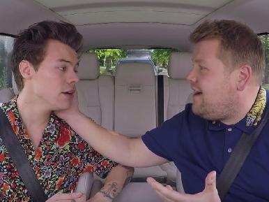 Harry Styles se une a Corden en nuevo
