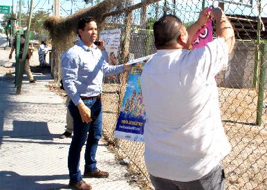 Arrancan operativo de retiro de pendones en Hermosillo
