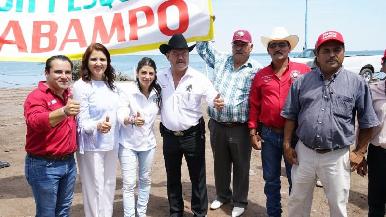 Hacen alianza Sylvana Beltrones y pescadores