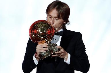 Luca Modric gana el Balón de Oro