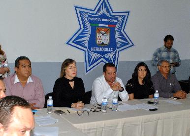 Visita la Comisión Mixta de Transición Seguridad Pública Municipal