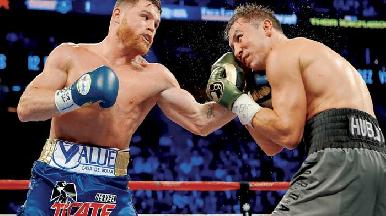 El Canelo Álvarez ya está en Las Vegas para enfrentar a Golovkin