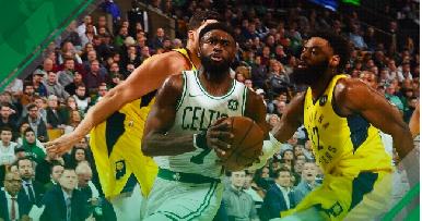 Celtics le pasan por encima a los Pacers