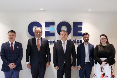 Promueve Toño Astiazarán a Hermosillo como destino de inversión ante la Confederación Española de Organizaciones Empresariales, CEOE