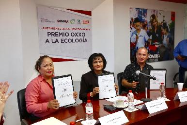 Presenta SEC convocatoria al Premio OXXO a la Ecología