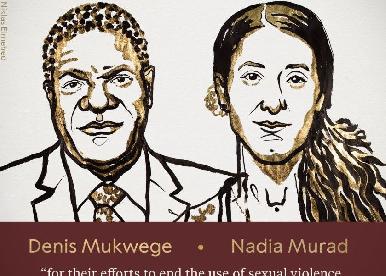 Denis Mukwege y Nadia Murad ganan el Premio Nobel de la Paz 2018