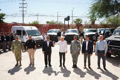 Con entrega de equipamiento y estímulos a personal de la Fiscalía de Sonora, Gobernador Durazo reconoce resultados en reducción delictiva
