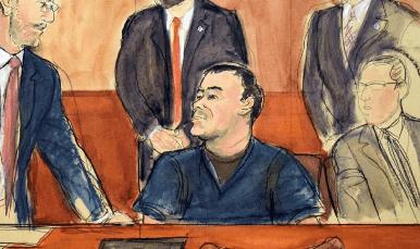 Fiscales de EU presentan pruebas contra “El Chapo” Guzmán por narcotráfico