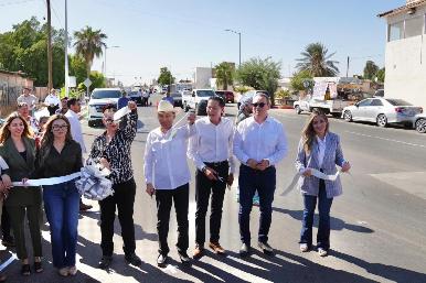 Lleva Gobernador Durazo mejoras en vivienda, educación e infraestructura a familias de SLRC y Peñasco