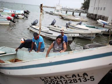 Emiten alerta roja en Veracruz por ‘Franklin’