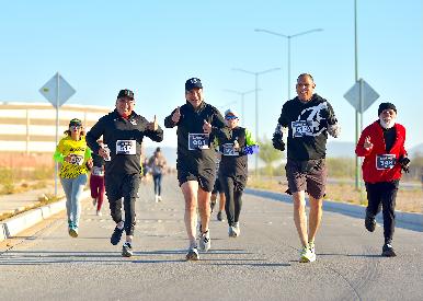 Celebra Toño Astiazarán a policías con tradicional carrera de 5K, edición 2025