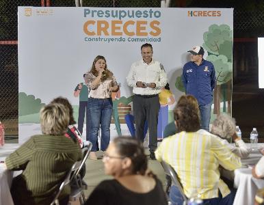 Convoca Toño Astiazarán a vecinos de la Olivares a participar en Presupuesto CRECES