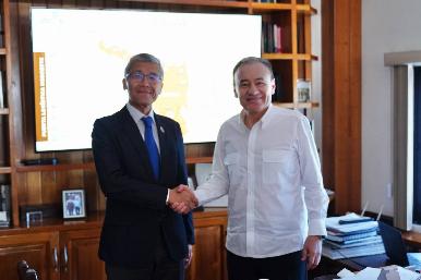 Sostiene Gobernador reunión con directivos de empresa japonesa Mitsui