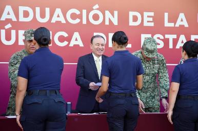 Gobernador Durazo impulsa nueva generación de policías de élite con USP