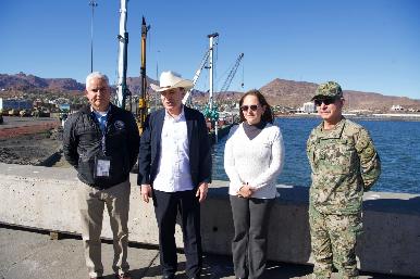 Gobernador Durazo y Unión Europea convierten a Guaymas en terminal cero emisiones