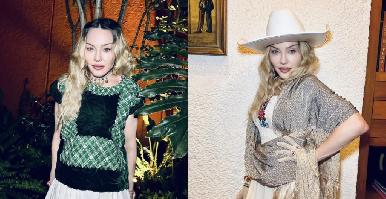 Madonna presume que se probó ropa de Frida Kahlo en su visita a la CDMX; la Casa Azul afirma que no es de su colección