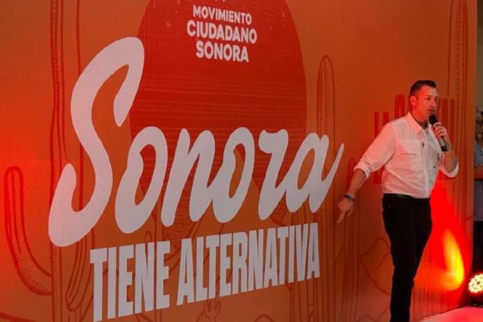 Luis Donaldo Colosio Riojas durante encuentro con estudiantes en la Universidad de Sonora en Hermosillo