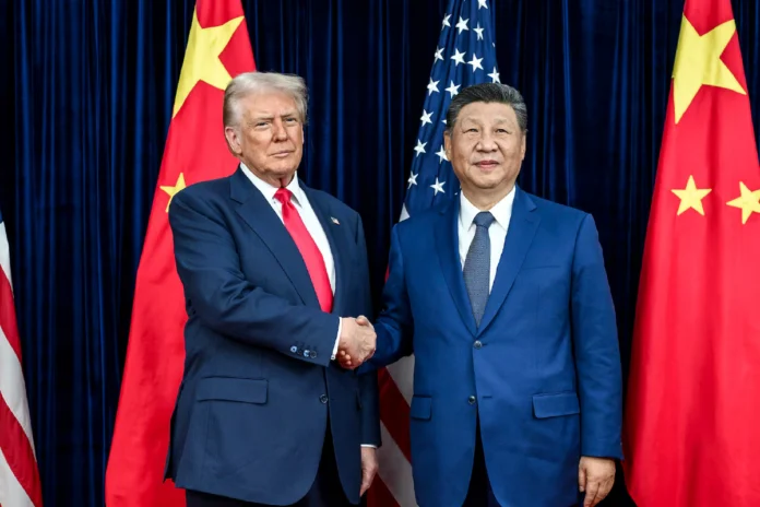 Donald Trump y Xi Jinping previo a reunión bilateral entre Estados Unidos y China