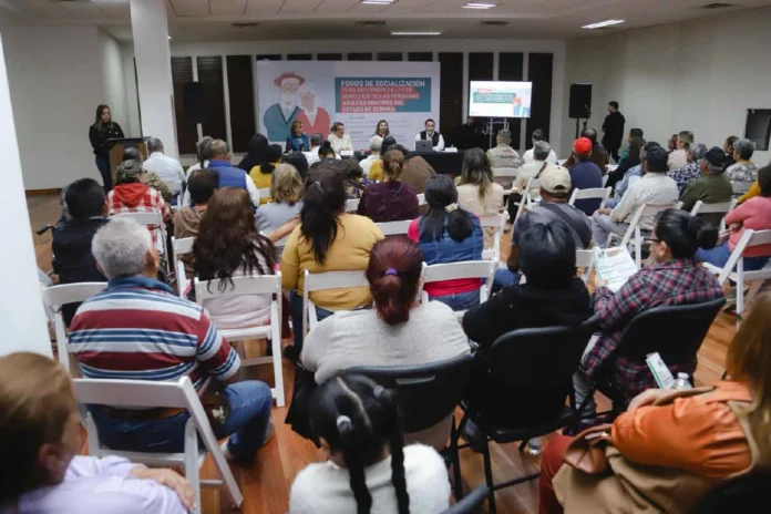 Parlamento Abierto del Congreso de Sonora sobre reforma a favor de adultos mayores en Guaymas
