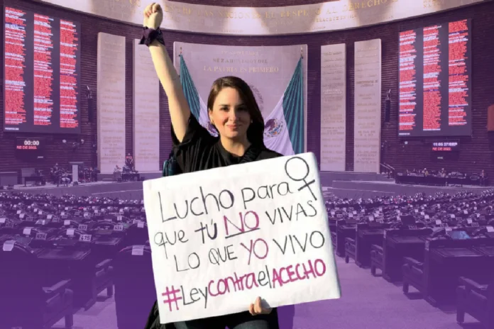 Cámara de Diputados aprueba reformas de la Ley Valeria contra el acecho y acoso sexual en México