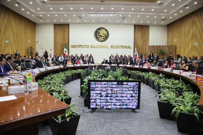 Consejo General del INE analiza registro de nuevos partidos políticos rumbo a 2026