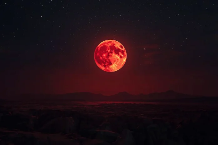 Eclipse lunar total 2026 Luna de Sangre color rojo carmesí en México