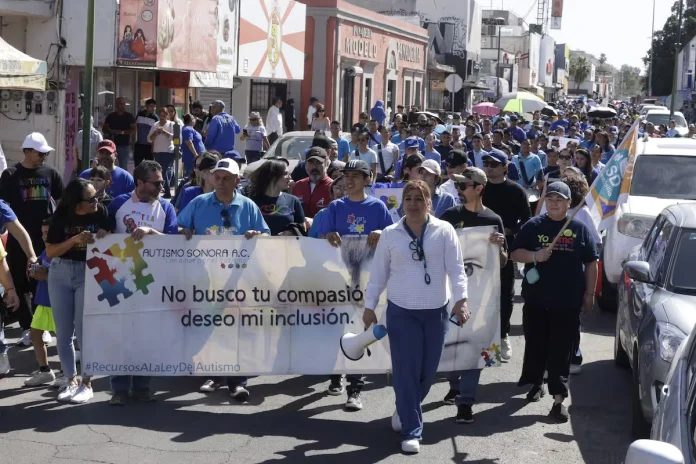Invitan a participar en marcha silenciosa por el autismo en Hermosillo