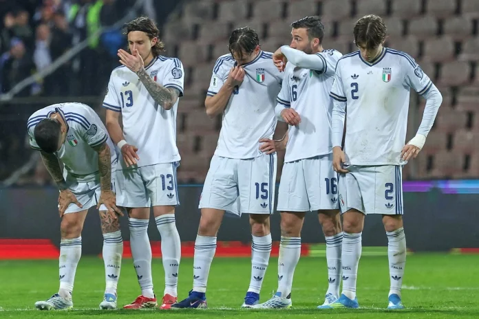 Italia eliminada del Mundial por tercera vez consecutiva