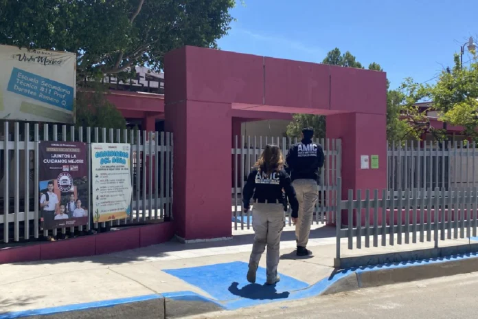 Alerta en secundarias por mensajes de tiroteo