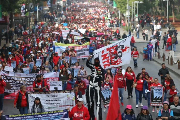 CNTE prepara paro nacional indefinido y movilizaciones masivas