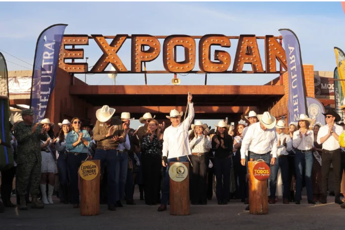 Durazo inaugura ExpoGan 2026 en Hermosillo: esperan superar 500 mil asistentes