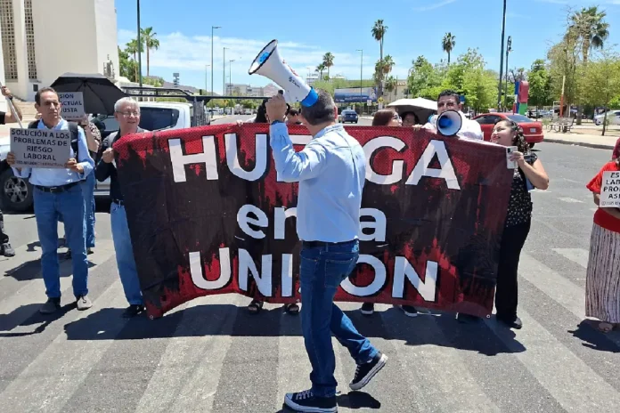 Huelga en la Unison Staus fija estallamiento para el 30 de abril