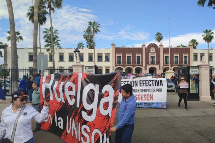 Huelga en la Unison continúa: Steus rechaza propuesta y no hay acuerdo