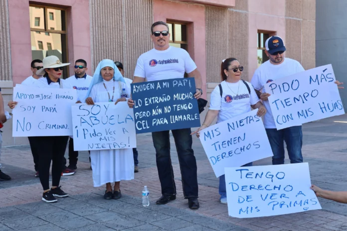“Soy Papá, No Criminal”: padres marchan en Hermosillo por derecho a ver a sus hijos