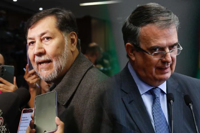 Señalan privilegios a hijos de Noroña y Ebrard