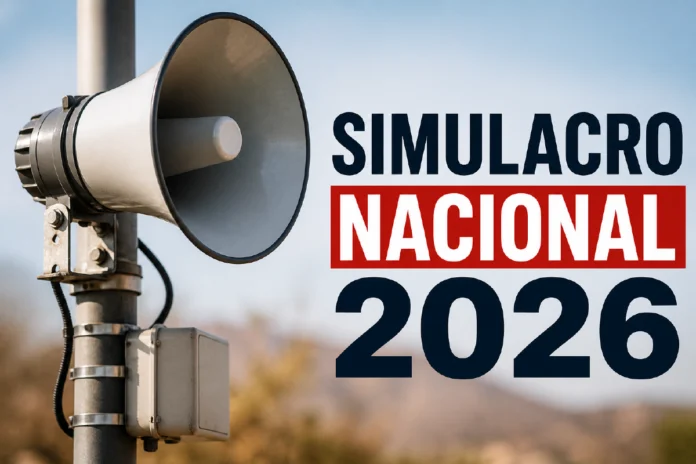 Simulacro este 6 de mayo