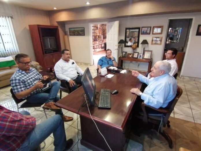 Abraham Zaied Dabdoub durante su etapa como presidente municipal de Nogales