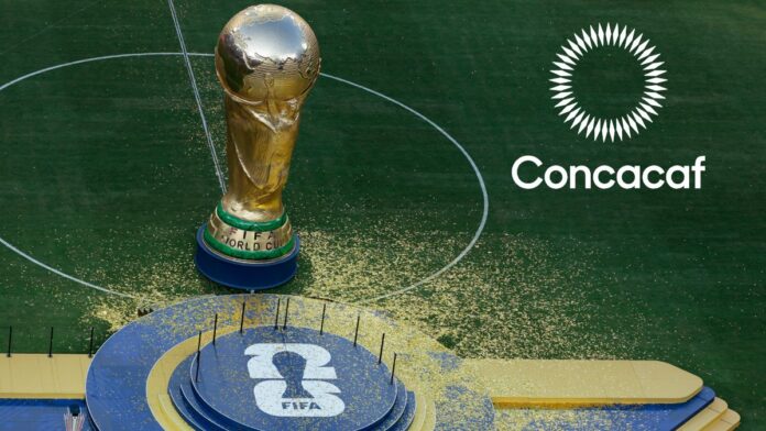 Logotipos de FIFA y Concacaf tras el rechazo de una propuesta relacionada con el Mundial