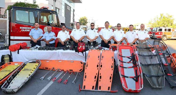 Bomberos de Cajeme presentan nuevo equipamiento y mejoras operativas en Ciudad Obregón