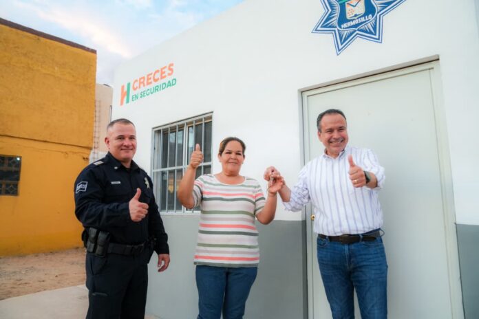 Toño Astiazarán entrega Centro de Respuesta Inmediata en la colonia Dunas de Hermosillo