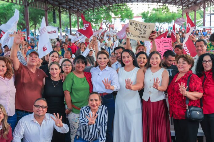 Lorenia Valles cierra fuerte rumbo a la Coordinación Estatal en Sonora