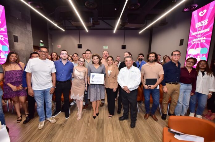 Lorenia Valles habla sobre desarrollo económico y jóvenes empresarios de Sonora