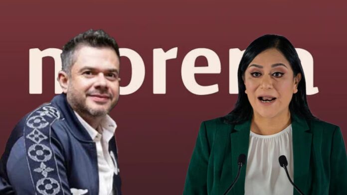 Ariadna Montiel y Alejandro Arcos Romero por caso de militancia en Morena