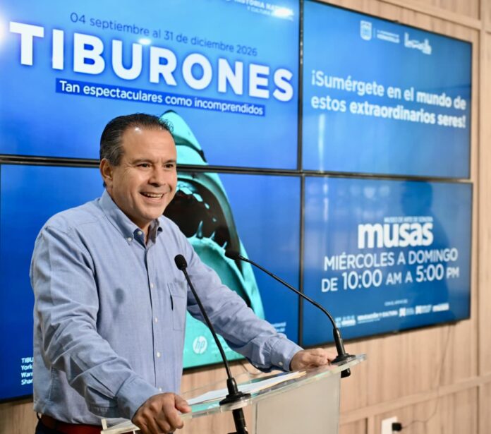 Exposición TIBURONES llegará a MUSAS en Hermosillo Sonora
