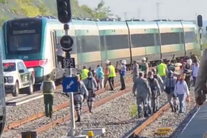 Tren Maya registra descarrilamiento cerca de estación San Francisco de Campeche
