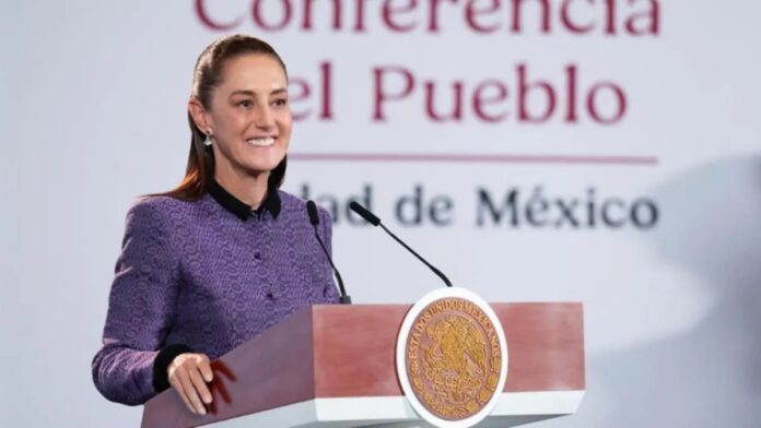 Claudia Sheinbaum defiende encuestas de Morena y niega dedazo rumbo a 2027