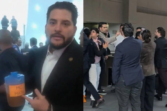 Diputado del PRI agredió a Máynez